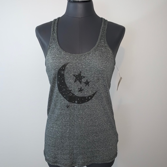Bethany Mota Tops - BETHANY MOTA S Moon Stars Bling Racerback Tank Top